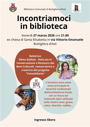 Incontriamoci in biblioteca: alla scoperta delle tecniche dell’architettura locale