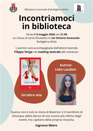 Incontriamoci in Biblioteca: Reading Teatrale con Lidia Laudani.