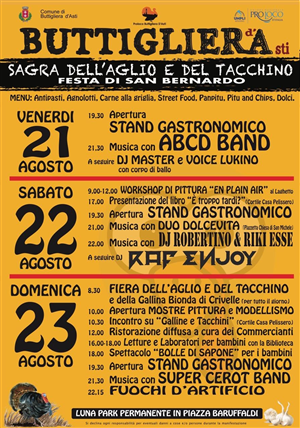 Sagra dell'Aglio e del Tacchino - Festa di San Bernardo